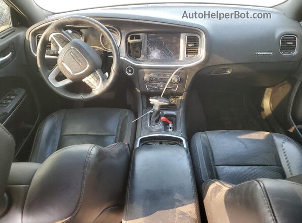 2C3CDXJG5JH194449 2018 DODGE CHARGER Белый Вид панели приборов