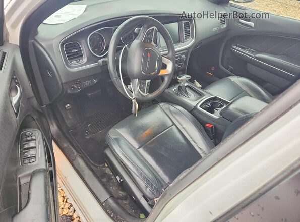 2C3CDXJG6GH144460 2016 DODGE CHARGER Белый Вид панели приборов
