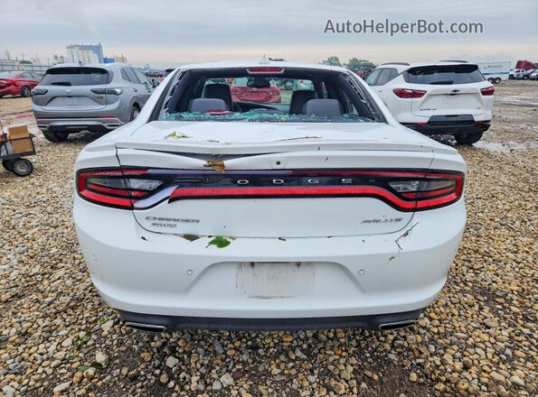 2C3CDXJG6GH144460 2016 DODGE CHARGER Белый Вид сзади