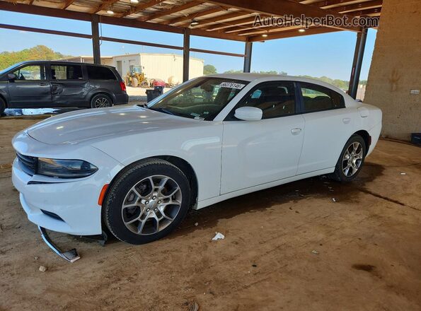 2C3CDXJG6GH188863 2016 DODGE CHARGER White Tył lewy