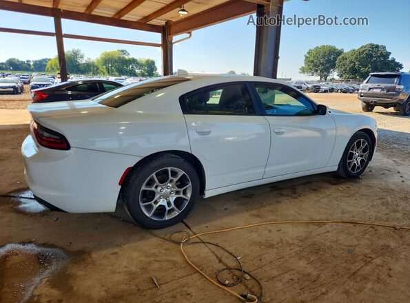 2C3CDXJG6GH188863 2016 DODGE CHARGER White Widok z tyłu