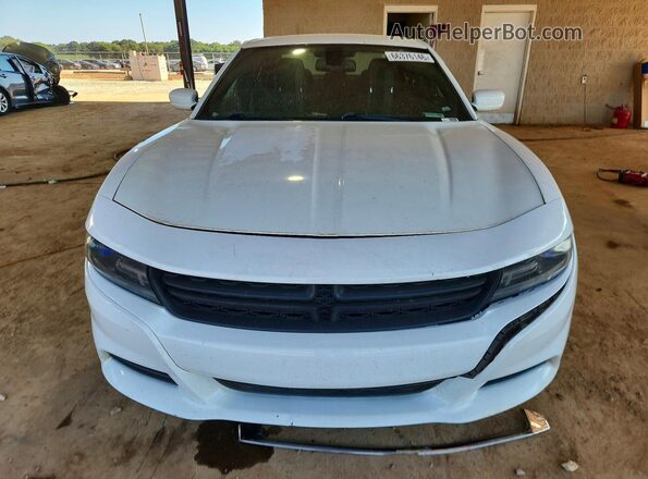 2C3CDXJG6GH188863 2016 DODGE CHARGER White Widok zestawu wskaźników