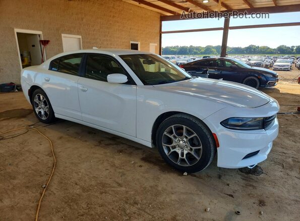 2C3CDXJG6GH188863 2016 DODGE CHARGER White Widok deski rozdzielczej