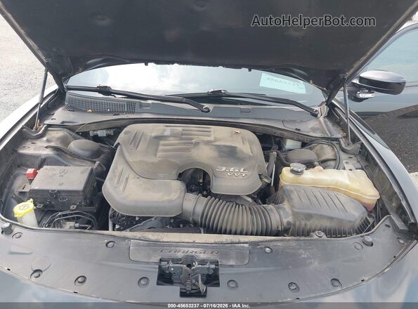 2C3CDXJG6LH102641 2020 DODGE CHARGER Black Widok z tyłu