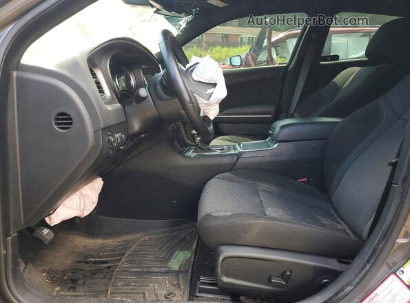 2C3CDXJG6MH549133 2021 DODGE CHARGER Gray Vista interior delantera