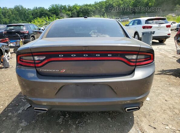 2C3CDXJG6MH549133 2021 DODGE CHARGER Gray Vista trasera