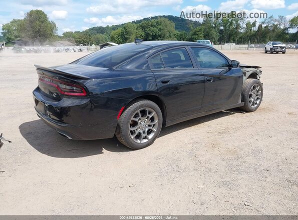 2C3CDXJG7HH587962 2017 DODGE CHARGER Black Задня права чверть