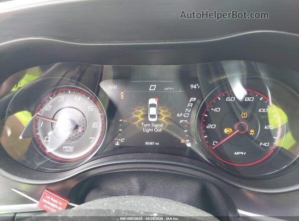 2C3CDXJG7HH587962 2017 DODGE CHARGER Black Вид задніх сидінь
