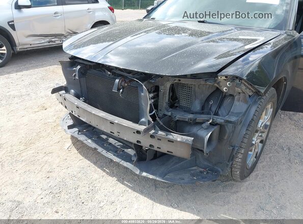 2C3CDXJG7HH587962 2017 DODGE CHARGER Black Вид спереду