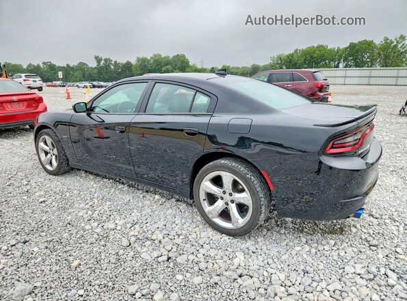 2C3CDXJG7JH189396 2018 DODGE CHARGER Black Tył lewy