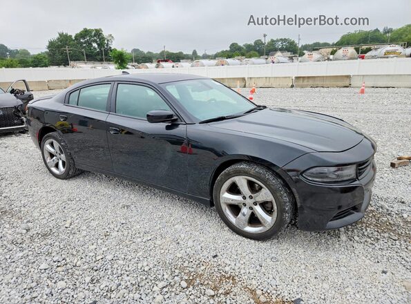 2C3CDXJG7JH189396 2018 DODGE CHARGER Black Przód prawy