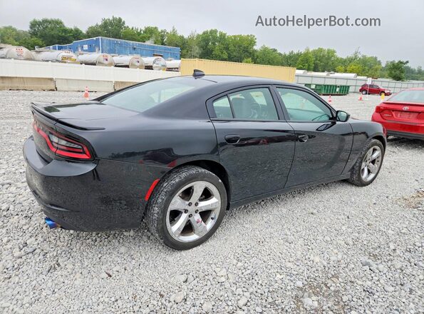 2C3CDXJG7JH189396 2018 DODGE CHARGER Black Tył prawy