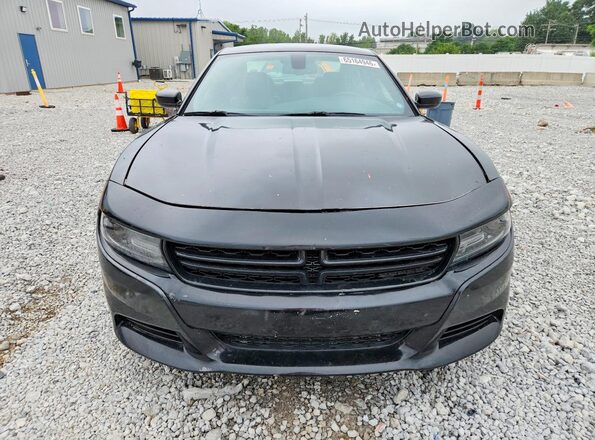 2C3CDXJG7JH189396 2018 DODGE CHARGER Black Widok z przodu