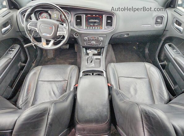2C3CDXJG7JH189396 2018 DODGE CHARGER Black Widok deski rozdzielczej