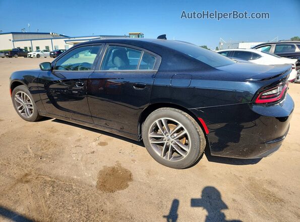 2C3CDXJG7KH611829 2019 DODGE CHARGER Black Tył lewy