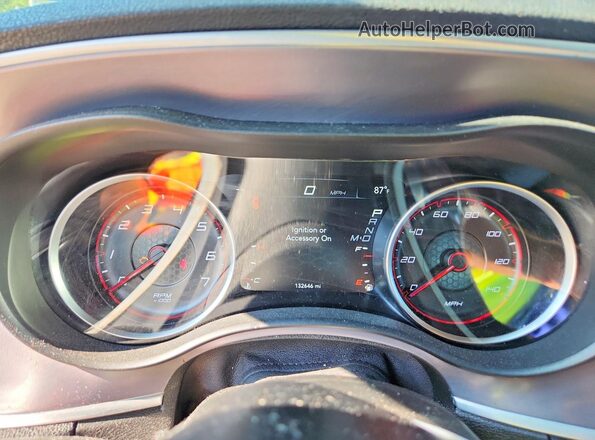 2C3CDXJG7KH611829 2019 DODGE CHARGER Black Widok zestawu wskaźników