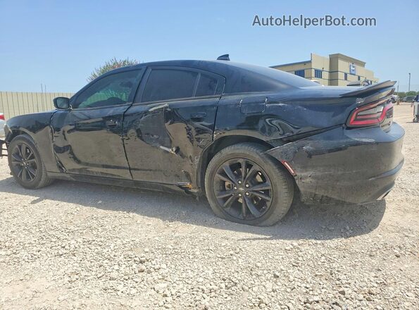 2C3CDXJG7NH127048 2022 DODGE CHARGER Black Trasero izquierdo