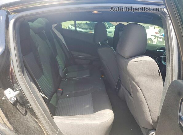 2C3CDXJG7NH127048 2022 DODGE CHARGER Black Vista de los asientos traseros