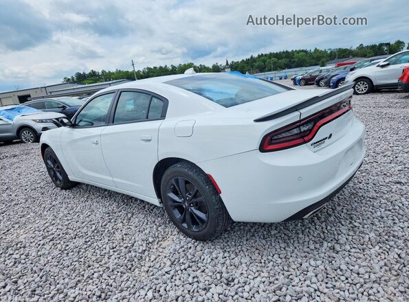 2C3CDXJG7PH541837 2023 DODGE CHARGER White Trasero izquierdo