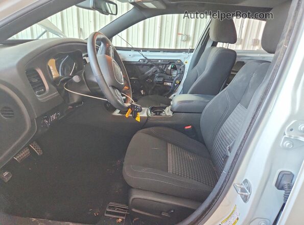 2C3CDXJG7PH541837 2023 DODGE CHARGER White Vista interior delantera