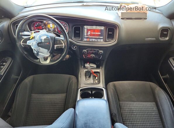 2C3CDXJG8JH136304 2018 DODGE CHARGER Белый Вид панели приборов