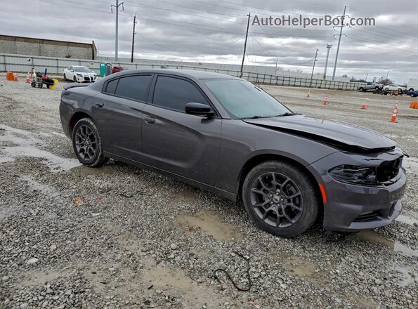 2C3CDXJG8JH330721 2018 DODGE CHARGER Серый Передняя правая четверть
