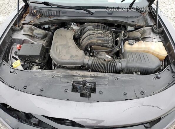 2C3CDXJG8JH330721 2018 DODGE CHARGER Серый Вид задней части салона