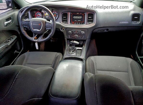 2C3CDXJG8JH330721 2018 DODGE CHARGER Серый Вид панели приборов
