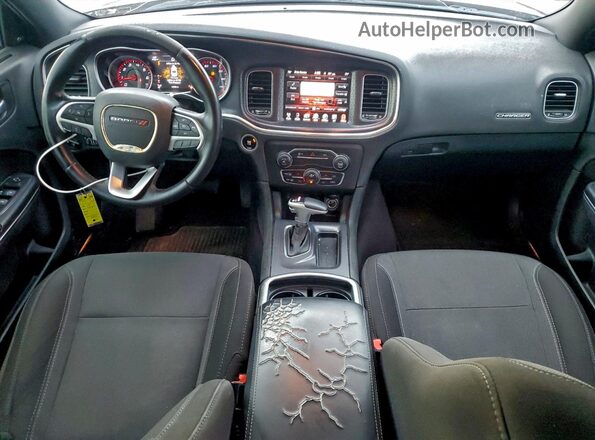 2C3CDXJG9GH242852 2016 DODGE CHARGER Gray Առջևի վահանակի տեսք