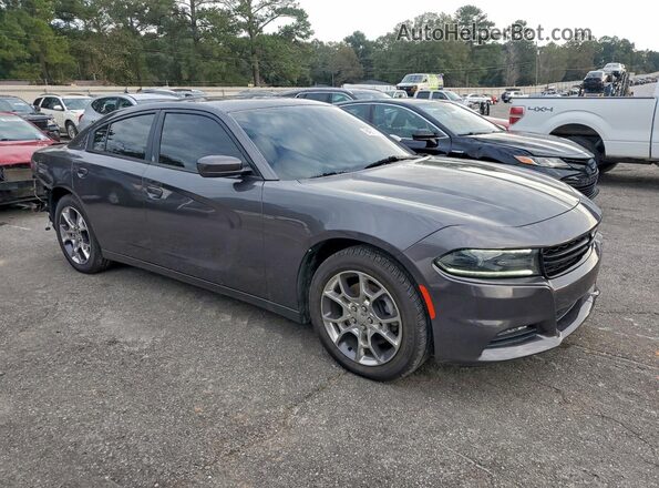 2C3CDXJG9GH242852 2016 DODGE CHARGER Gray Առջևի աջ