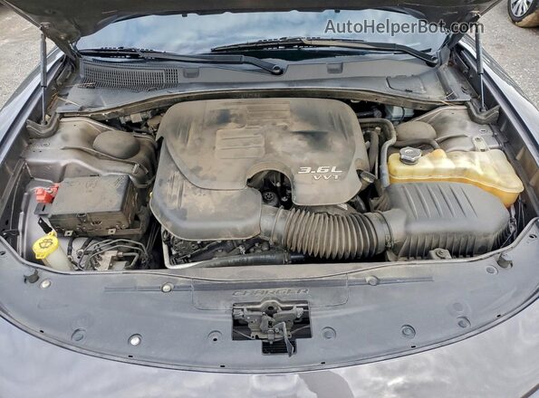 2C3CDXJG9GH242852 2016 DODGE CHARGER Gray Սալոնի հետևի տեսք