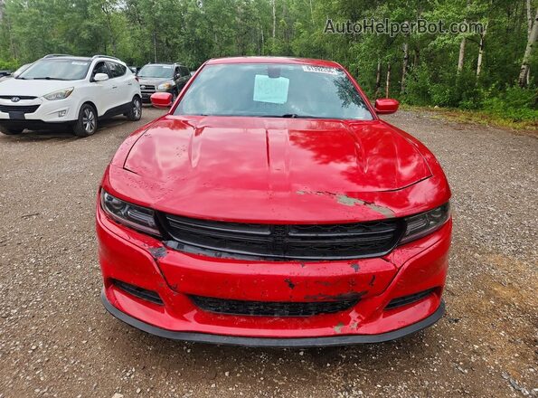 2C3CDXJG9GH259943 2016 DODGE CHARGER Red წინა ხედი