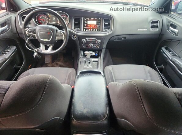 2C3CDXJG9GH259943 2016 DODGE CHARGER Red წინა პანელის ხედი