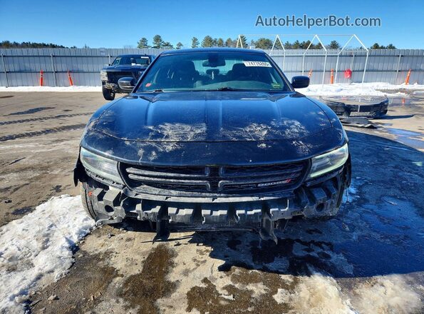 2C3CDXJG9GH341249 2016 DODGE CHARGER Black Դիմացի տեսք