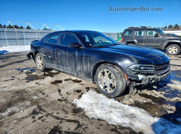 2C3CDXJG9GH341249 2016 DODGE CHARGER Black Առջևի աջ