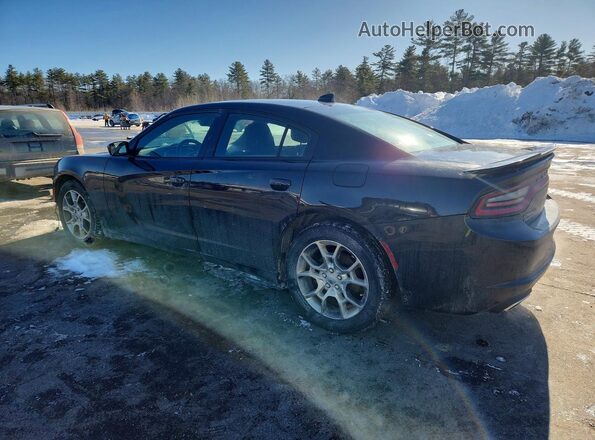2C3CDXJG9GH341249 2016 DODGE CHARGER Black Հետևի ձախ