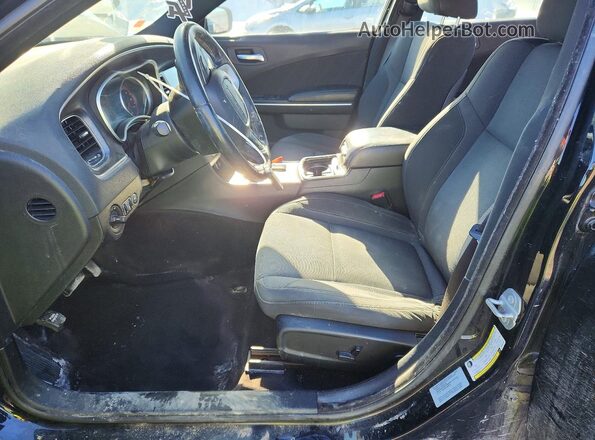2C3CDXJG9GH341249 2016 DODGE CHARGER Black Սալոնի դիմացի տեսք