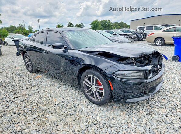 2C3CDXJG9JH181235 2018 DODGE CHARGER Black Przód prawy