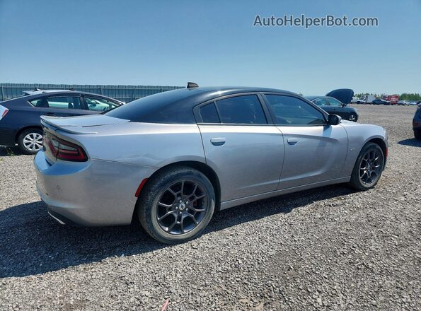 2C3CDXJG9JH281660 2018 DODGE CHARGER Silver Rear right