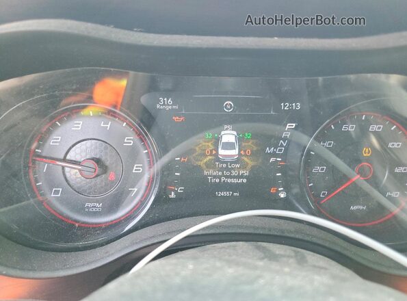 2C3CDXJG9JH307738 2018 DODGE CHARGER Gray Instrument cluster view