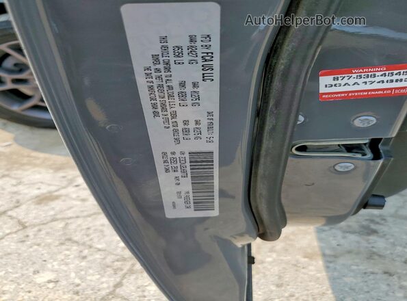 2C3CDXJG9JH307738 2018 DODGE CHARGER Gray Engine compartment view