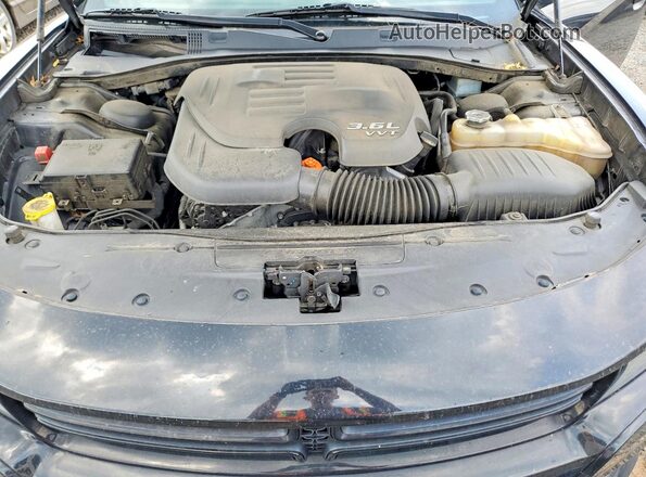 2C3CDXJG9JH316827 2018 DODGE CHARGER Черный Вид задней части салона