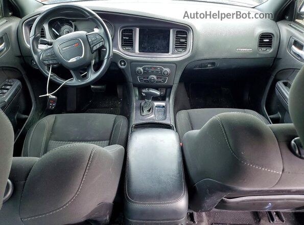 2C3CDXJG9JH316827 2018 DODGE CHARGER Черный Вид панели приборов