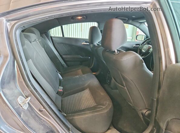 2C3CDXJG9PH657752 2023 DODGE CHARGER Gray უკანა სავარძლების ხედი