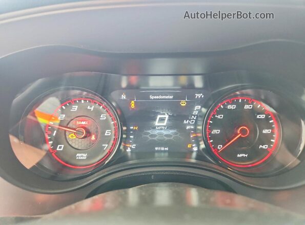 2C3CDXJG9PH657752 2023 DODGE CHARGER Gray ხელსაწყოთა პანელის ხედი