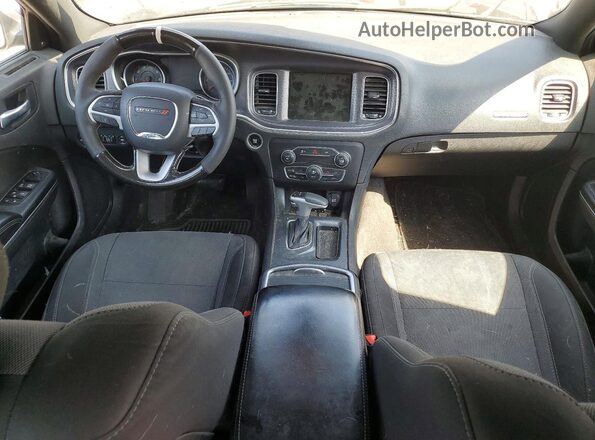 2C3CDXJGXGH206166 2016 DODGE CHARGER Silver Widok deski rozdzielczej