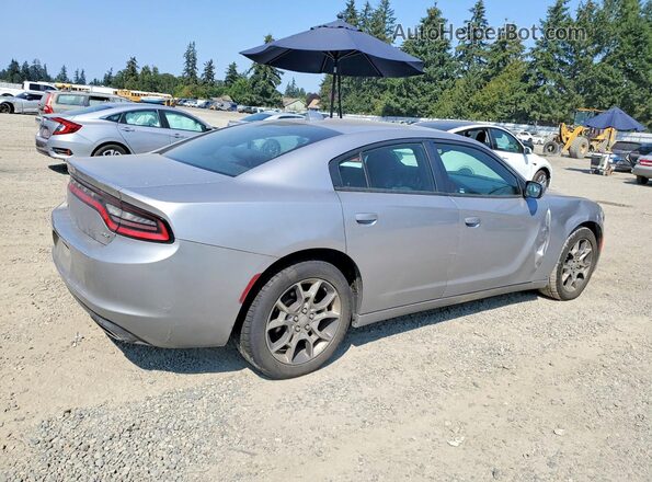 2C3CDXJGXGH206166 2016 DODGE CHARGER Silver Tył prawy