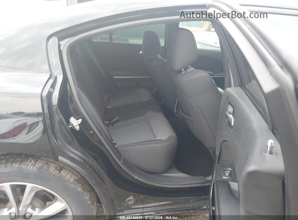 2C3CDXJGXLH242465 2020 DODGE CHARGER Black Vista de la etiqueta del VIN