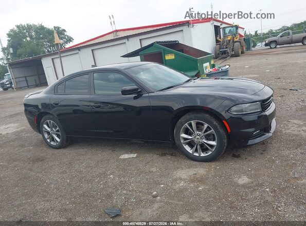 2C3CDXJGXLH242465 2020 DODGE CHARGER Black Vista interior trasera