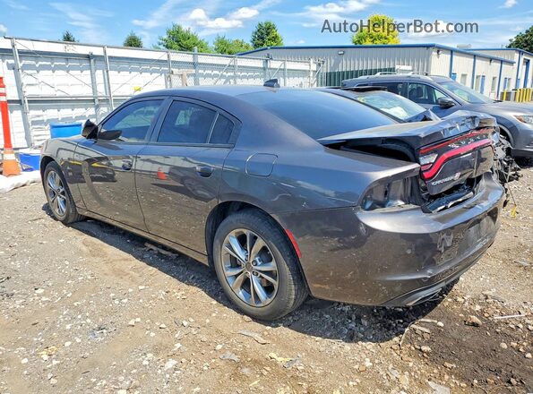2C3CDXJGXPH567137 2023 DODGE CHARGER Gray Tył lewy